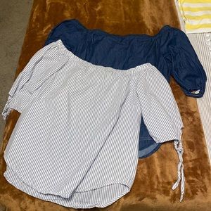 Off the shoulder blouses